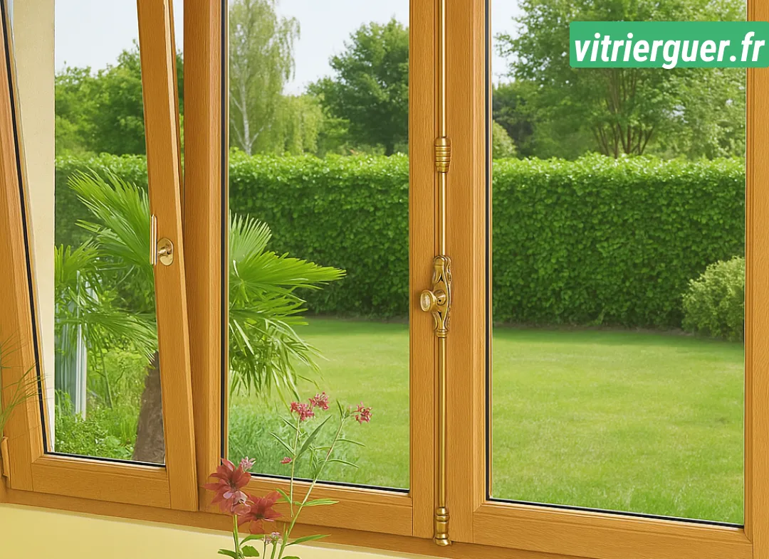 Installation de fenêtre en bois sur mesure Guer